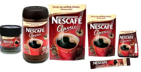 Nescafe products